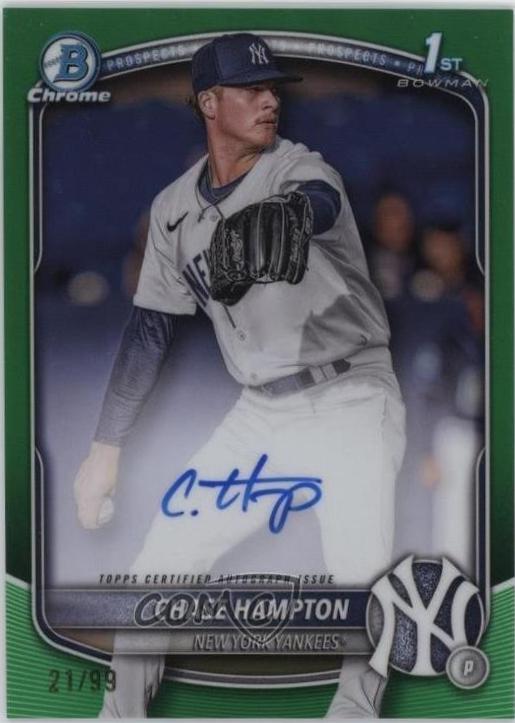 Chase Hampton [Green Refractor] #CPA-CHA