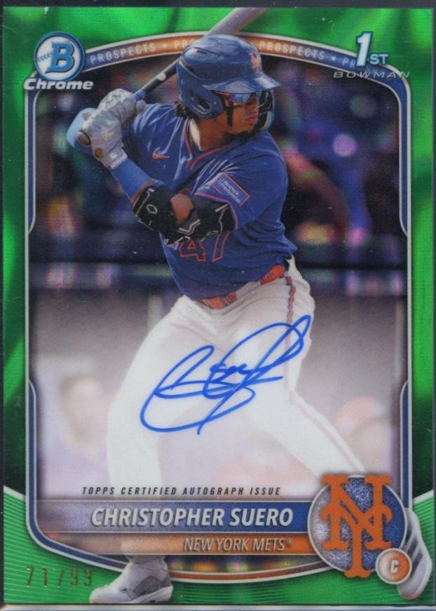 Christopher Suero [Green Lava Refractor] #CPA-CSU