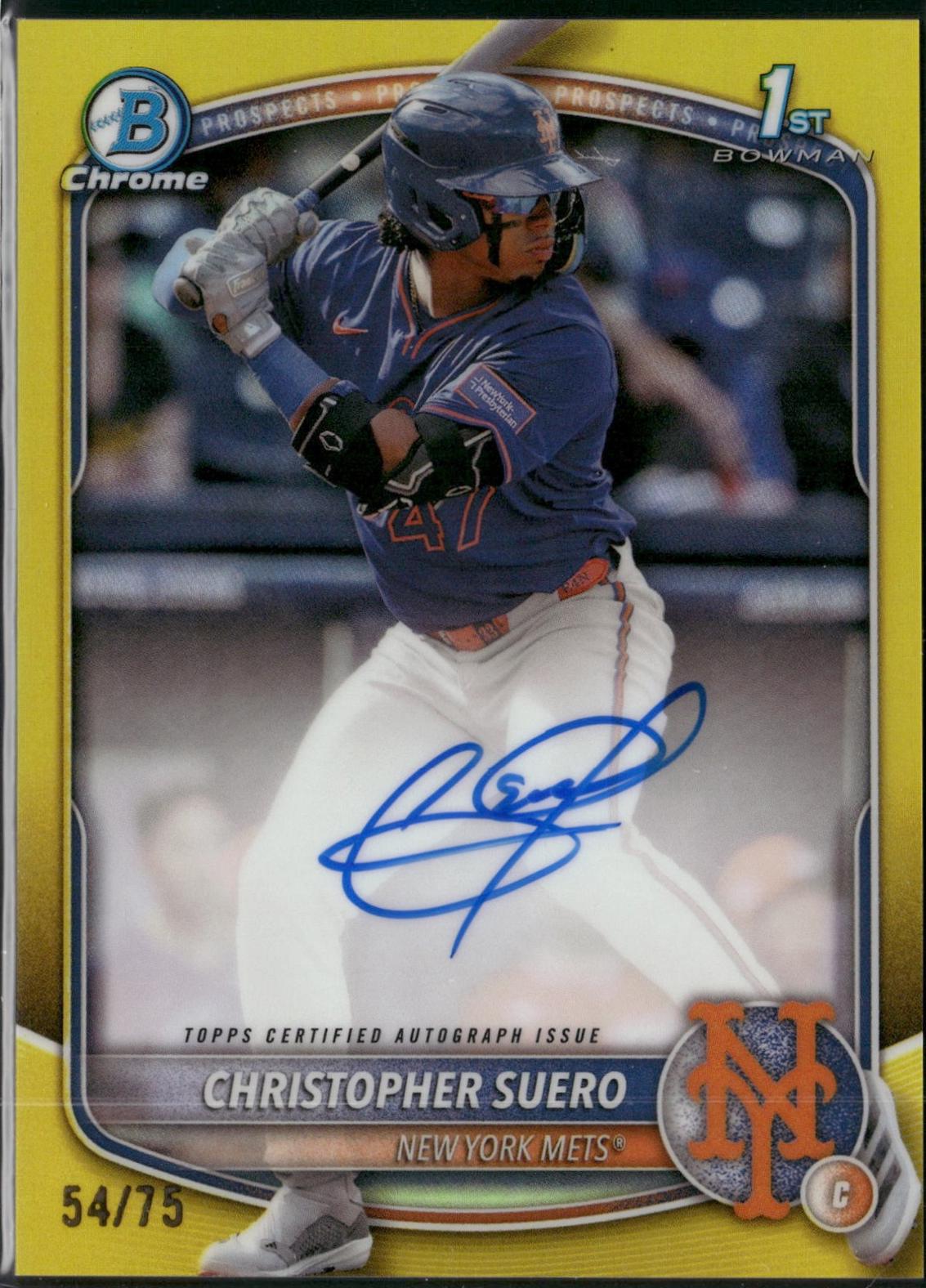 Christopher Suero [Yellow Mojo] #CPA-CSU