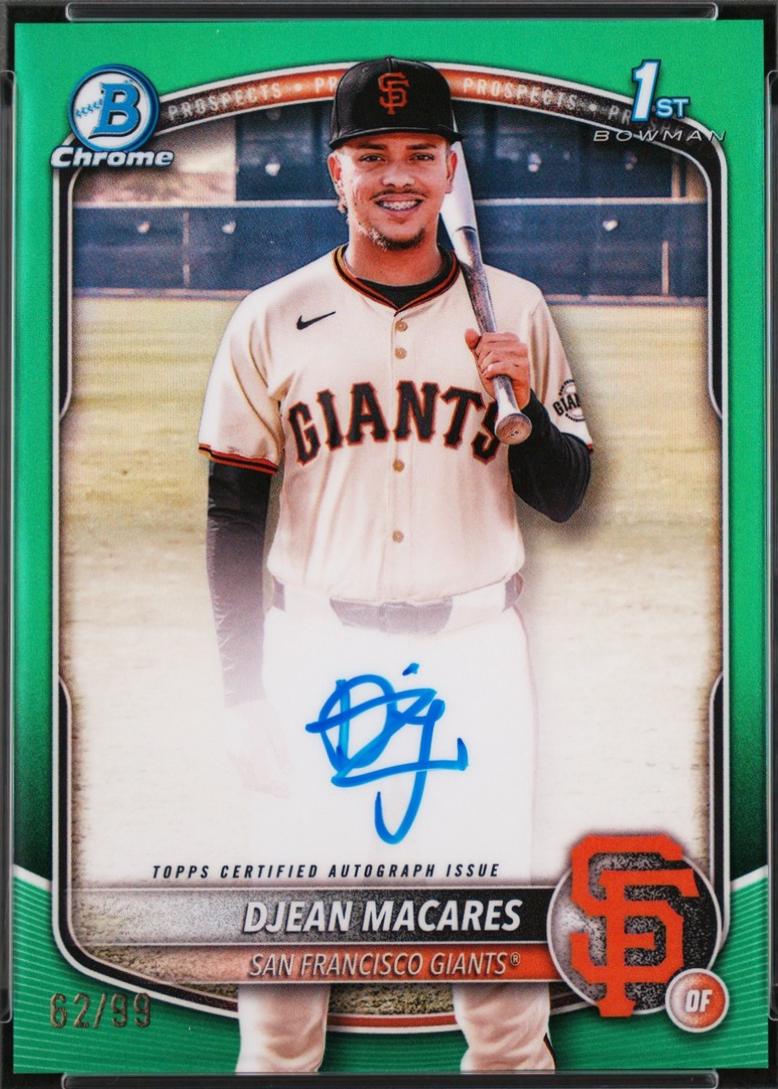 Djean Macares [Green Refractor] #CPA-DM