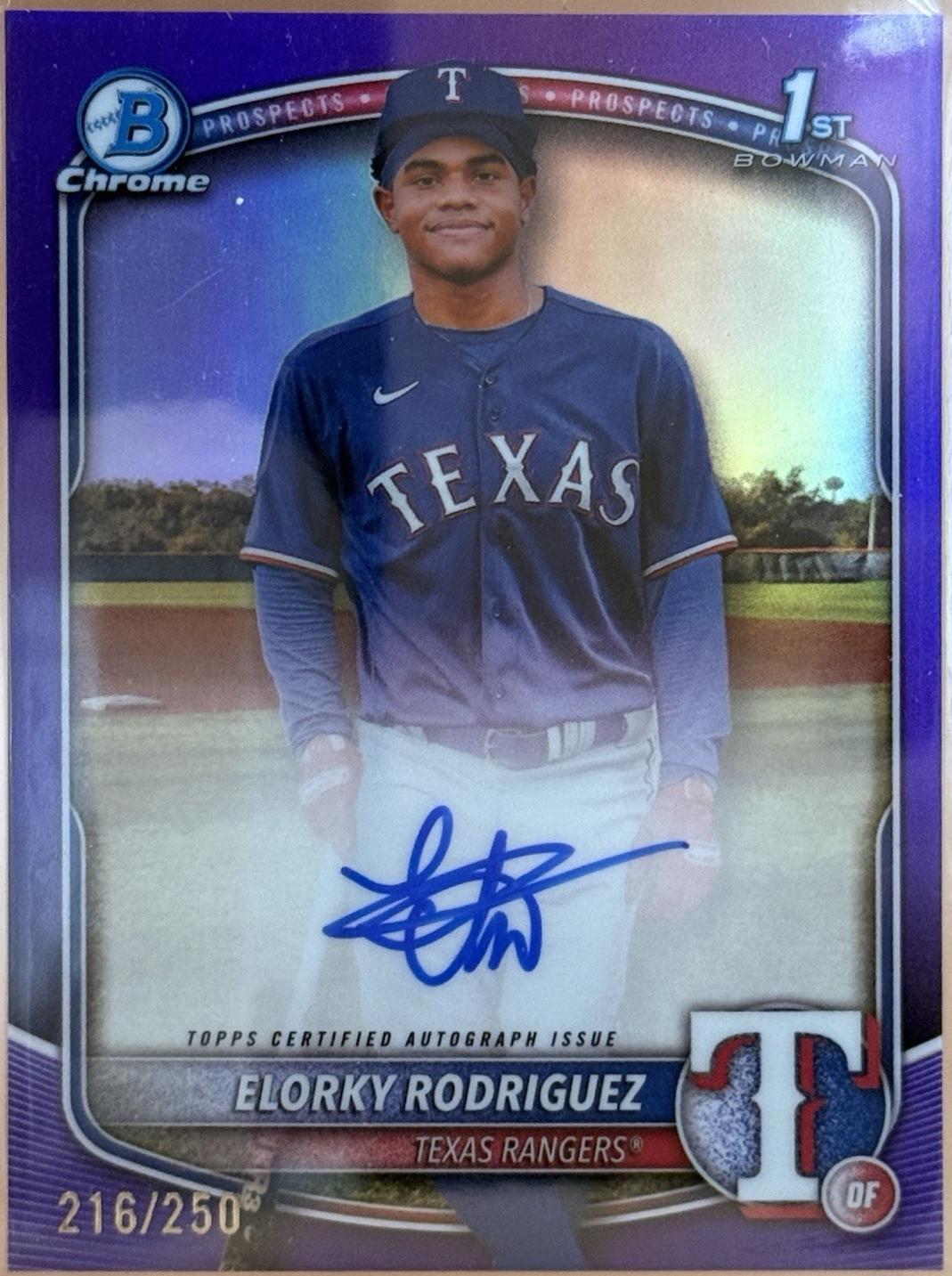 Elorky Rodriguez [Purple Mojo] #CPA-ER
