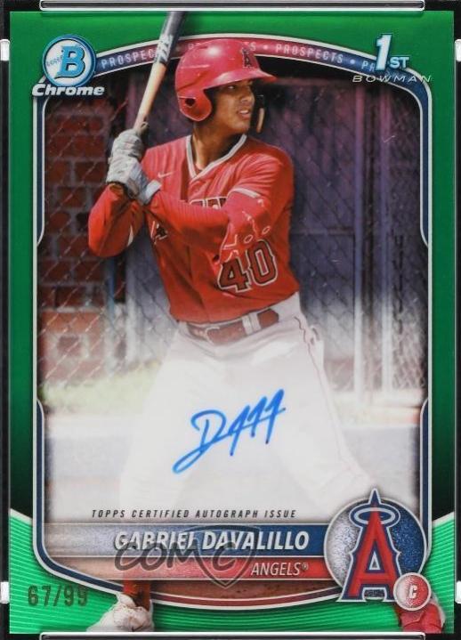Gabriel Davalillo [Green Refractor] #CPA-GD