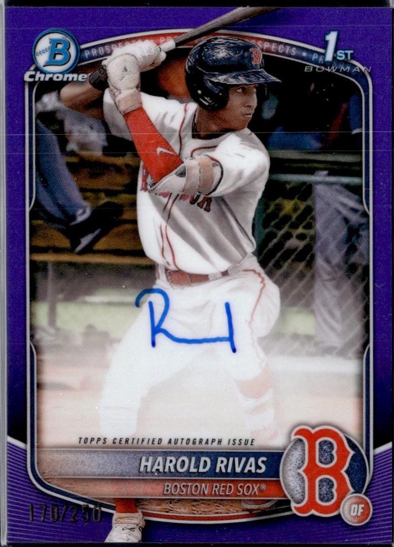 Harold Rivas [Purple Refractor] #CPA-HR