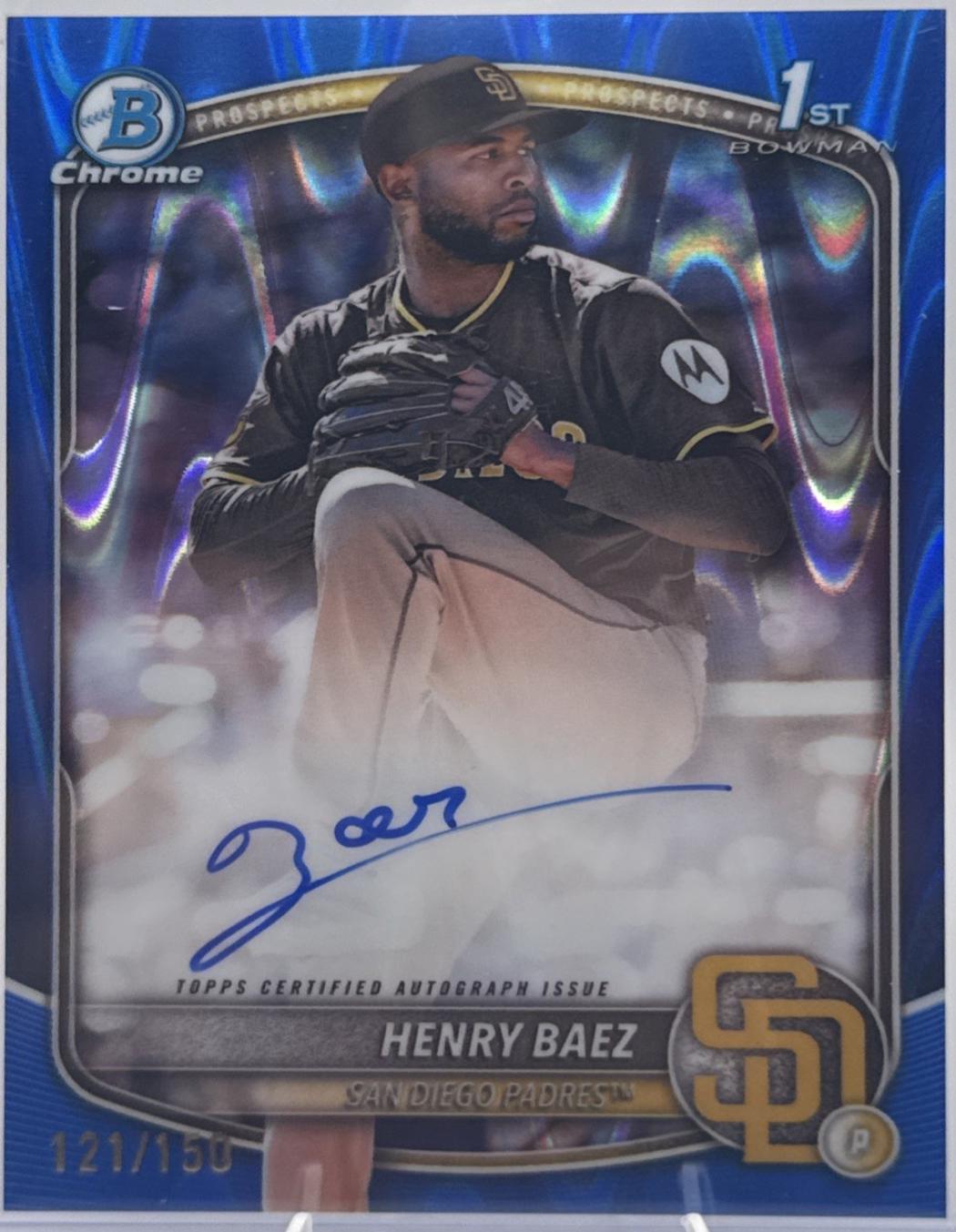 Henry Baez [Blue Mojo] #CPA-HBA
