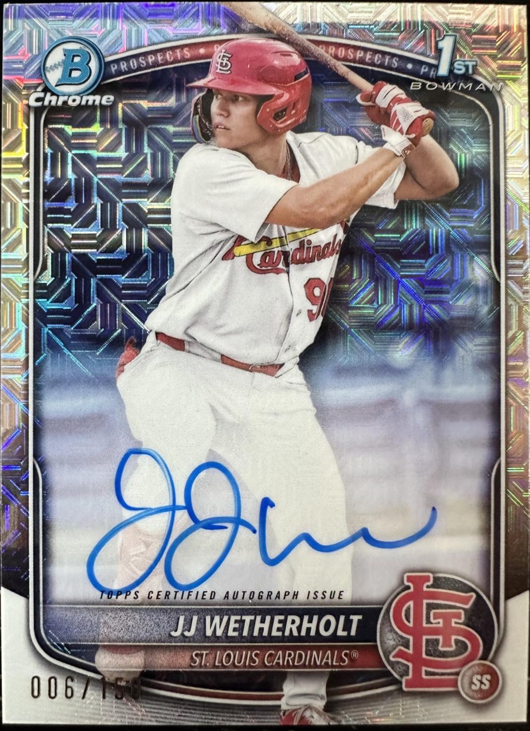 JJ Wetherholt [Blue Mojo] #CPA-JW