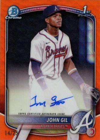 John Gil [Orange Wave Refractor] #CPA-JG
