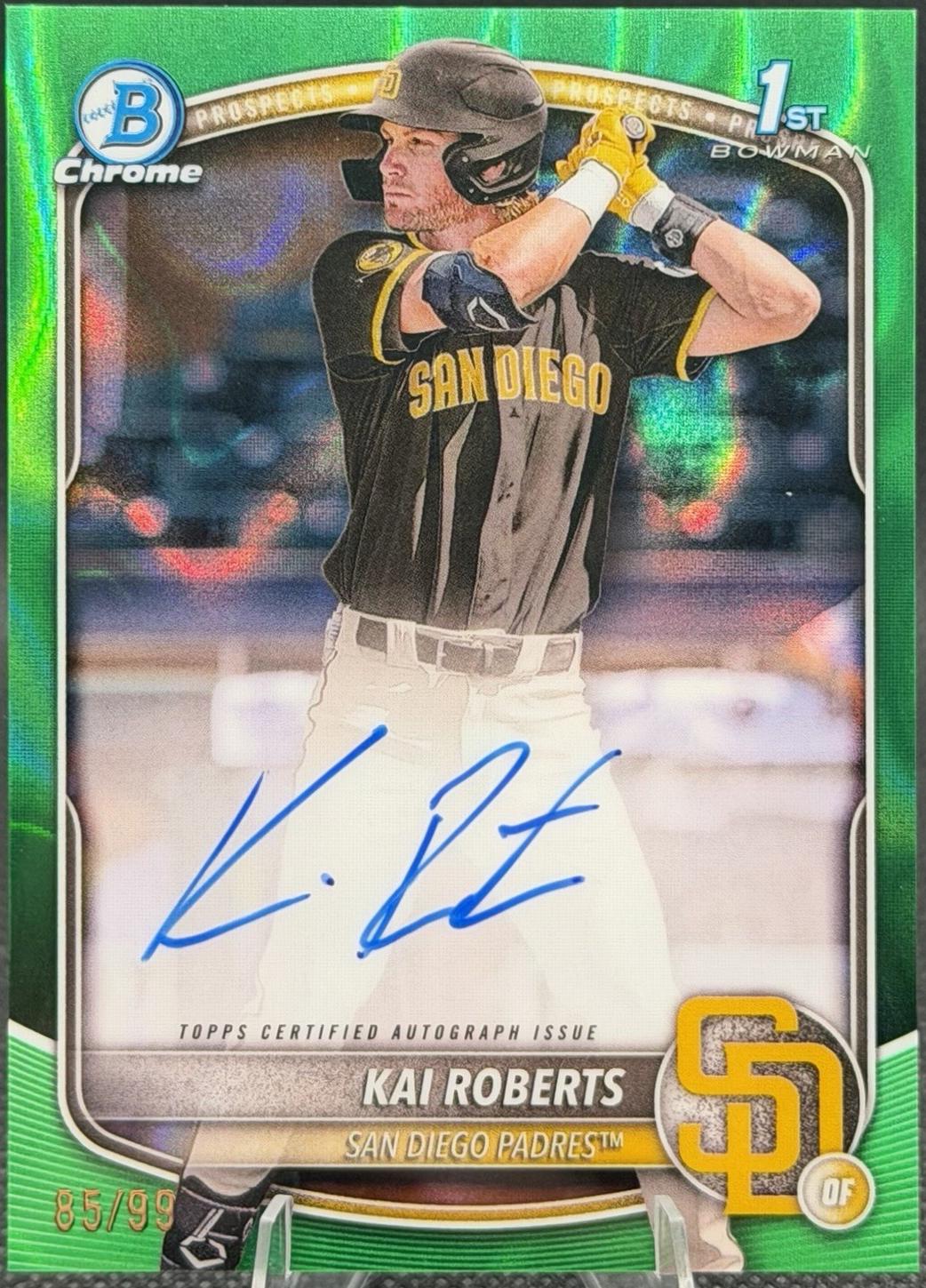 Kai Roberts [Green Lava Refractor] #CPA-KR
