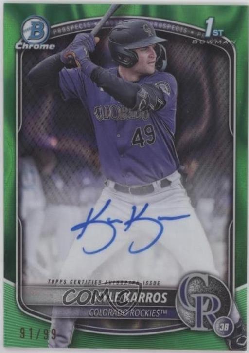 Kyle Karros [Green Lava Refractor] #CPA-KK