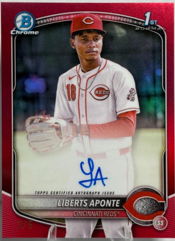 Liberts Aponte [Red Refractor] #CPA-LA