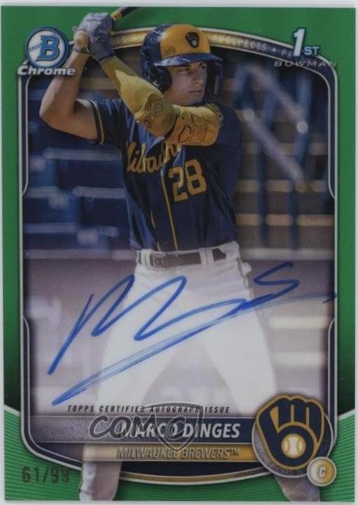 Marco Dinges [Green Refractor] #CPA-MD