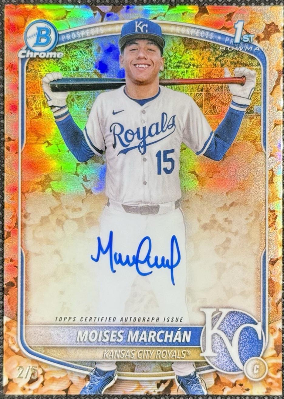 Moises Marchan [Red Wave Refractor] #CPA-MM