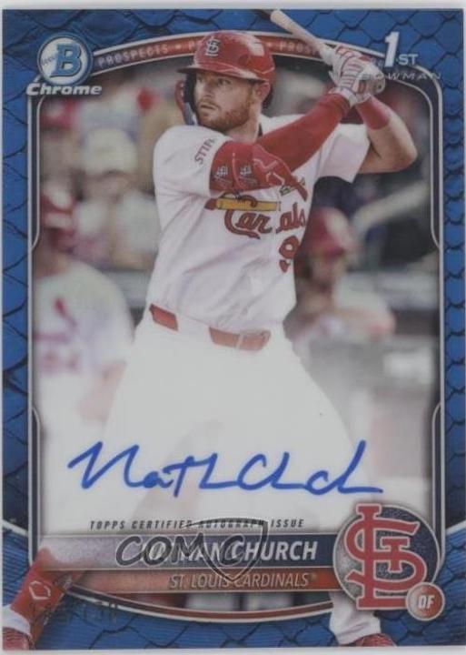Nathan Church [Reptilian Blue Refractor] #CPA-NCH