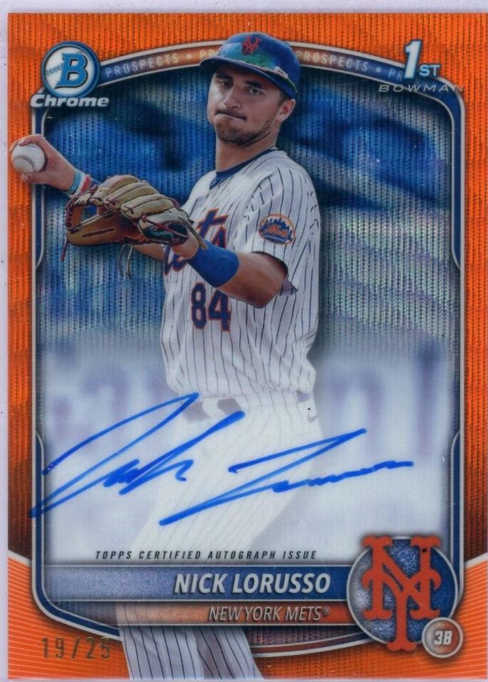 Nick Lorusso [Orange Wave Refractor] #CPA-NL