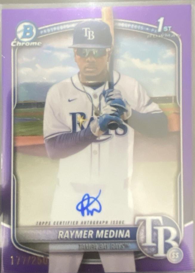 Raymer Medina [Purple Refractor] #CPA-RM