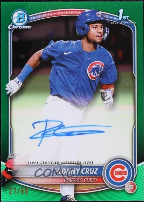 Ronny Cruz [Green Refractor] #CPA-RCR