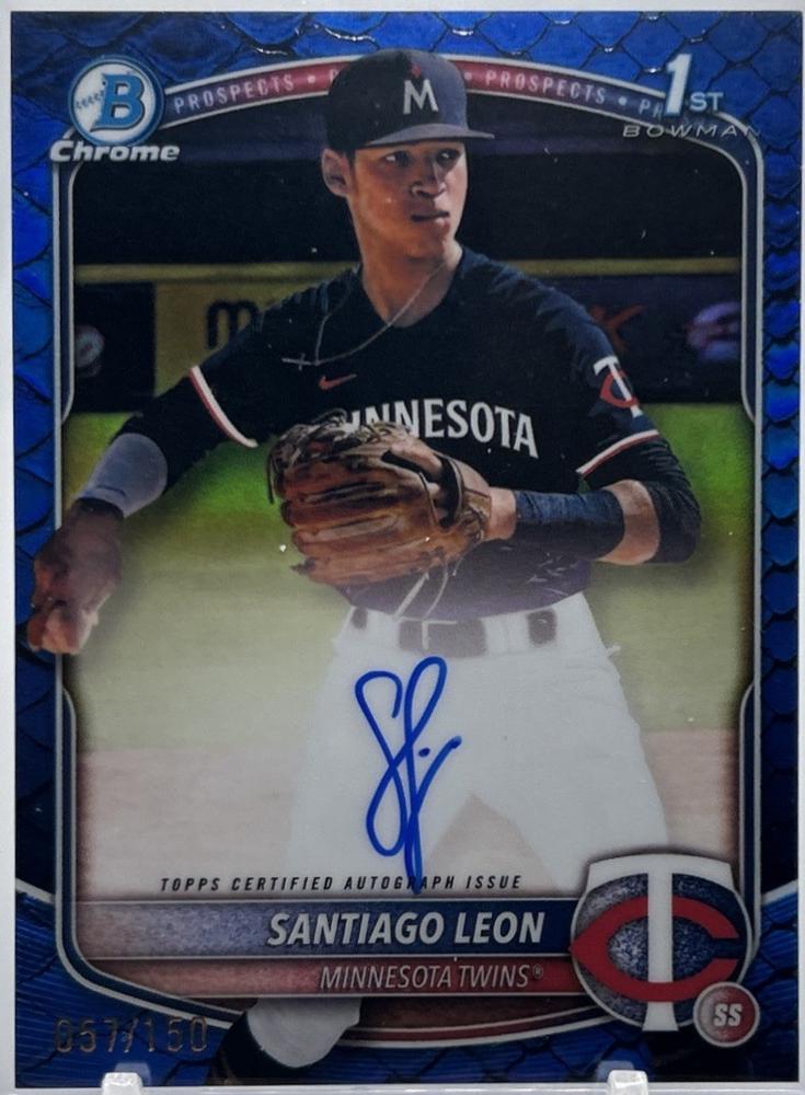 Santiago Leon [Reptilian Blue Refractor] #CPA-SL