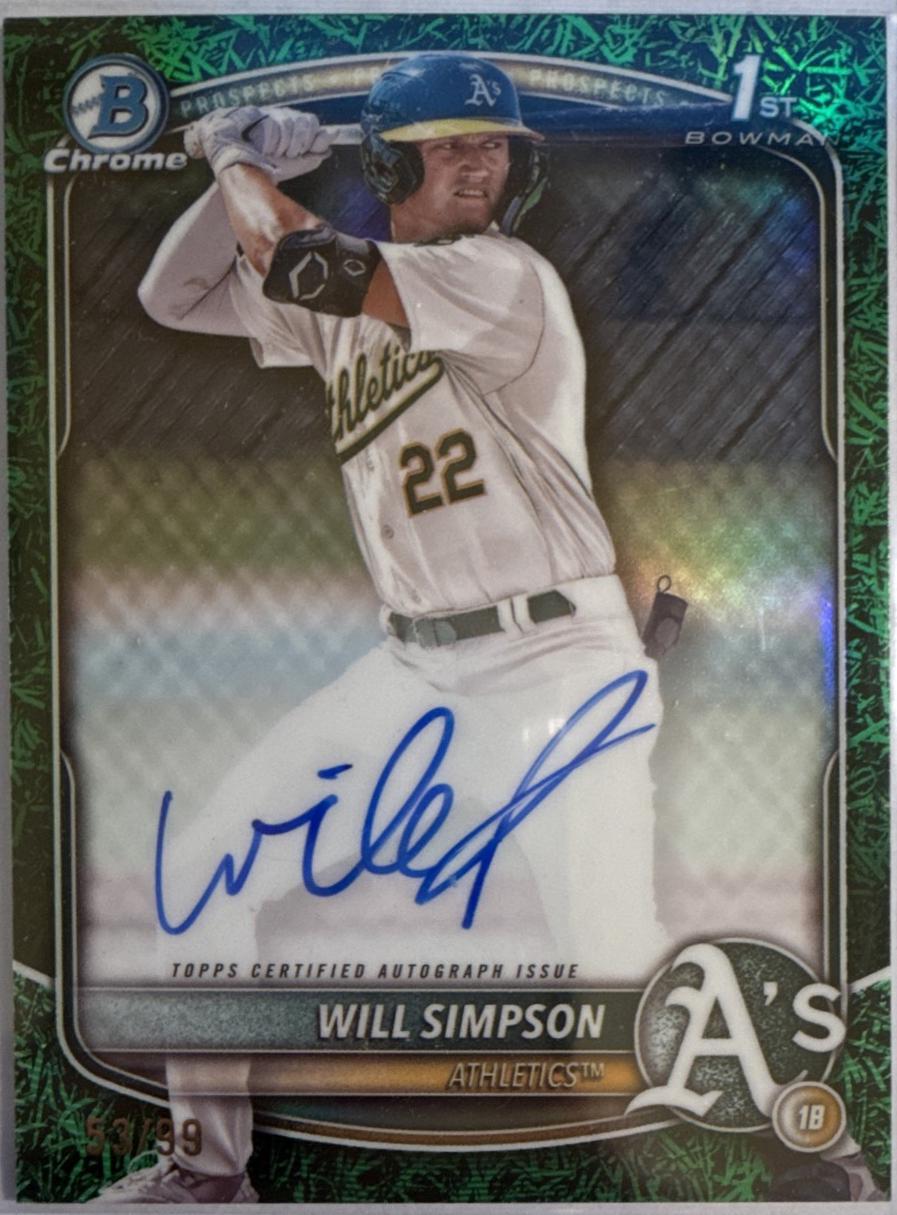 Will Simpson [Grass Green] #CPA-WSI