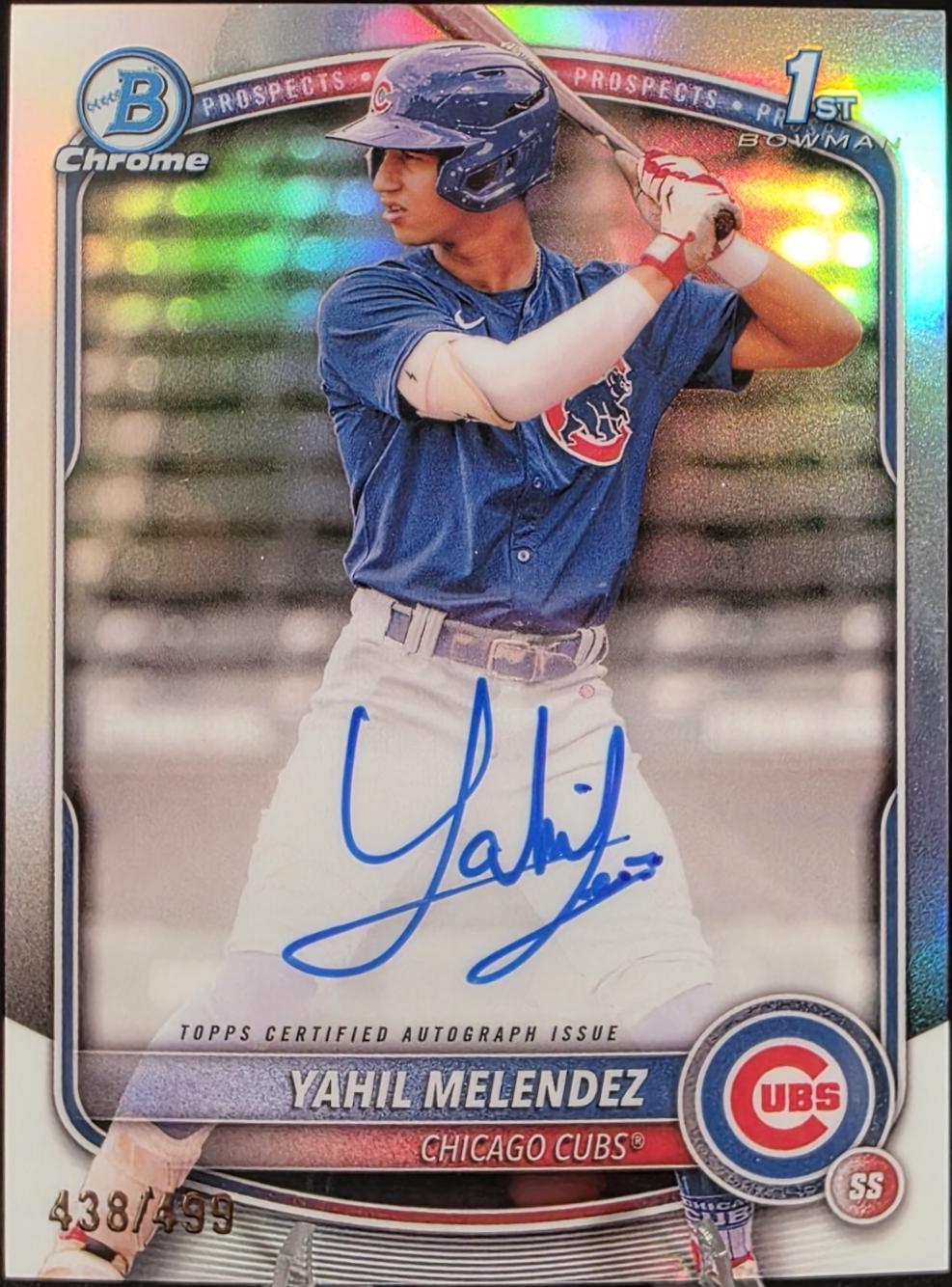 Yahil Melendez [Refractor] #CPA-YM