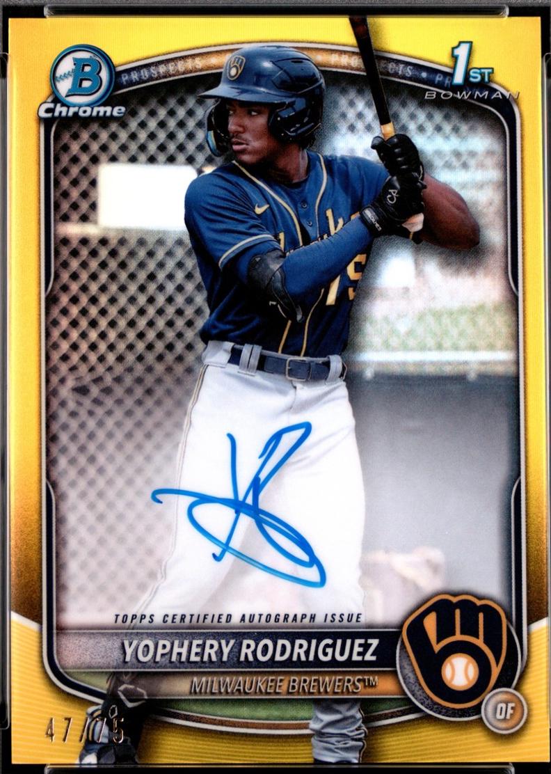 Yophery Rodriguez [Yellow] #CPA-YR