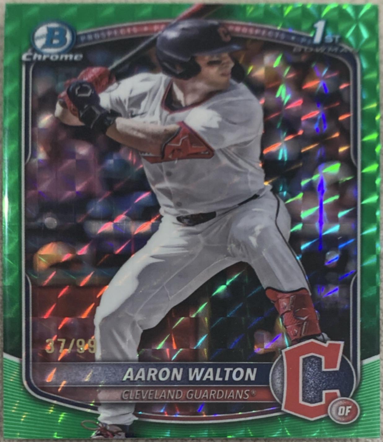 Aaron Walton [Green Geometric] #BDC-134