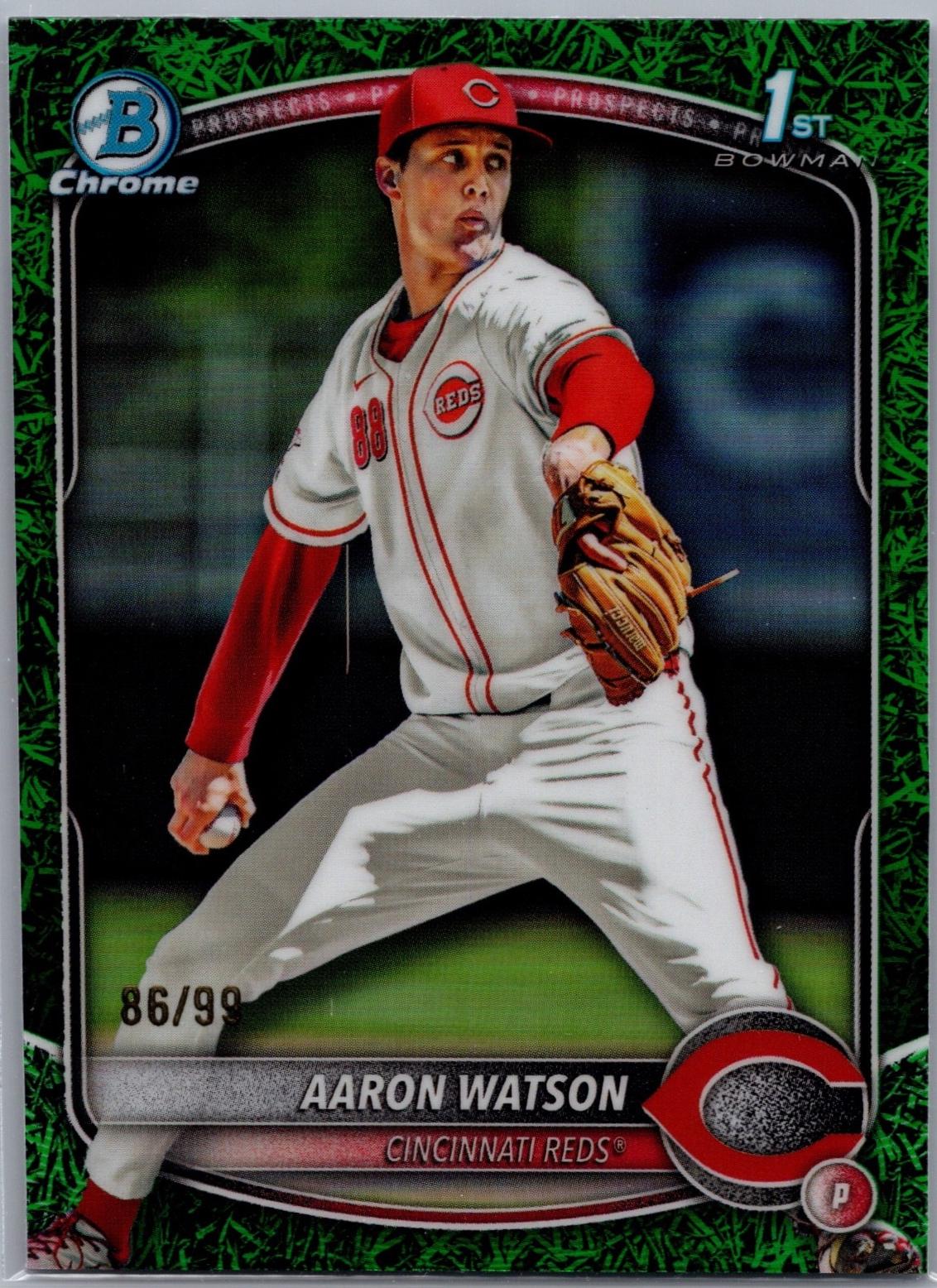 Aaron Watson [Green Grass Refractor] #BDC-193