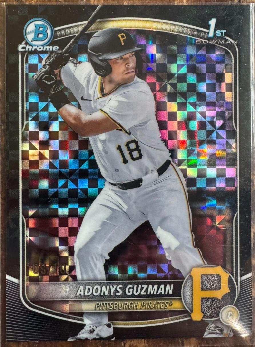 Adonys Guzman [Black X-Fractor] #BDC-126