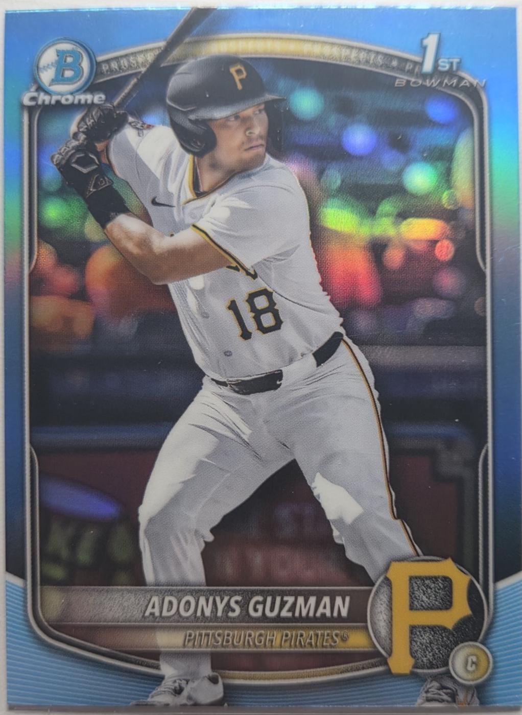 Adonys Guzman [Sky Blue Refractor] #BDC-126