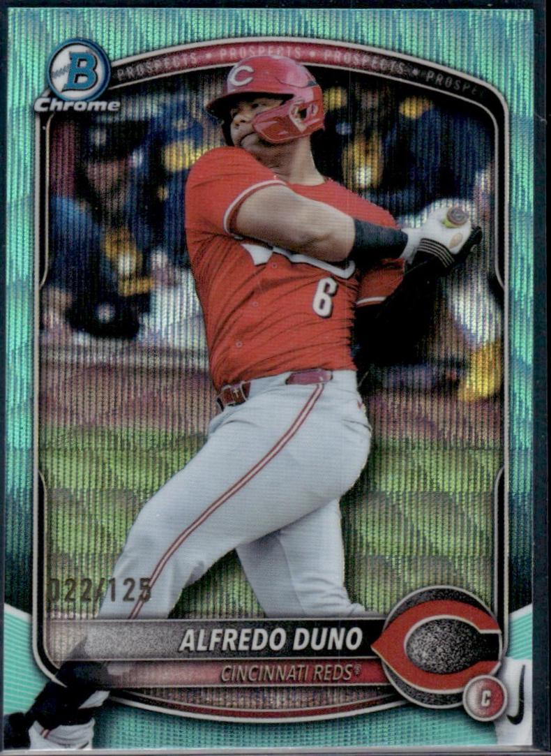 Alfredo Duno [Aqua Reptilian Refractor] #BDC-133