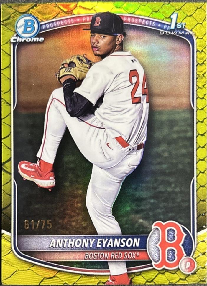 Anthony Eyanson [Yellow Reptilian Refractor] #BDC-116