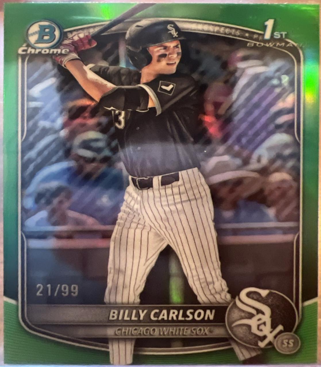 Billy Carlson [Green Geometric] #BDC-10