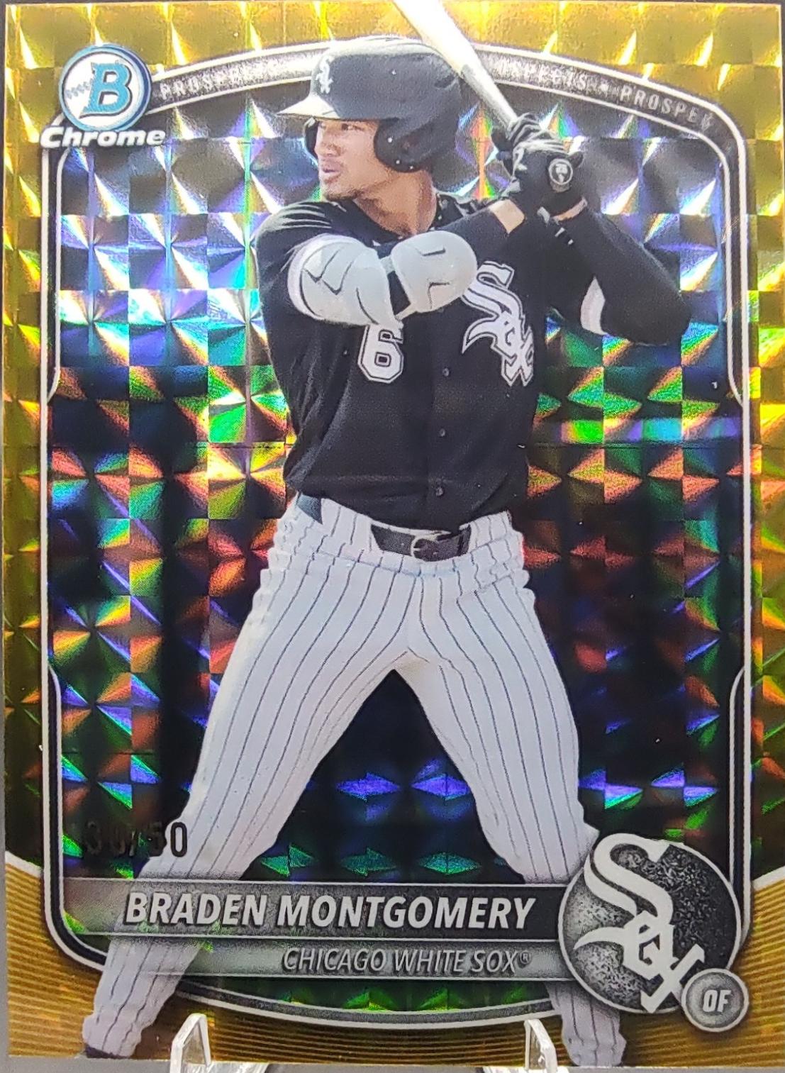 Braden Montgomery [Gold Geometric] #BDC-18