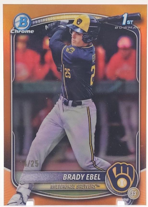 Brady Ebel [Orange Refractor] #BDC-194
