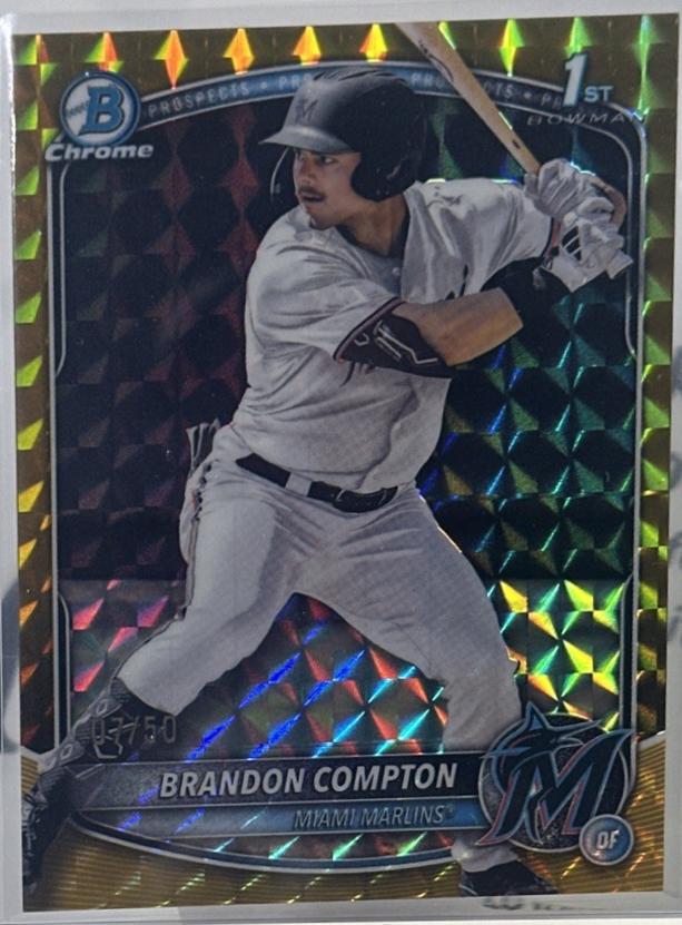 Brandon Compton [Gold Geometric] #BDC-64