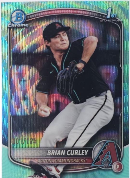 Brian Curley [Aqua Wave Refractor] #BDC-170