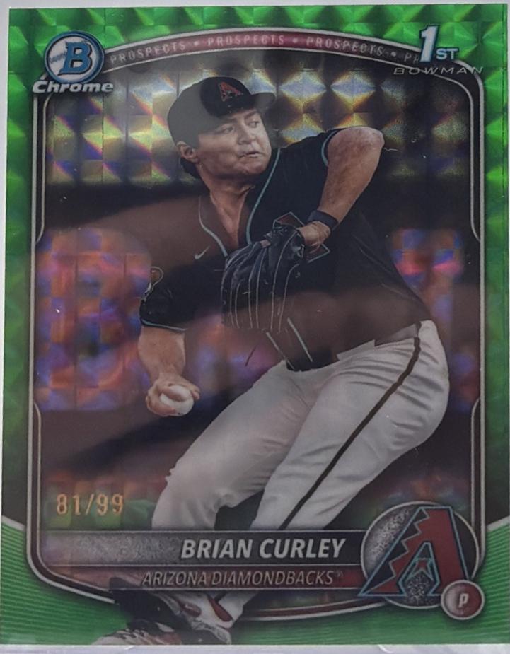 Brian Curley [Green Geometric] #BDC-170