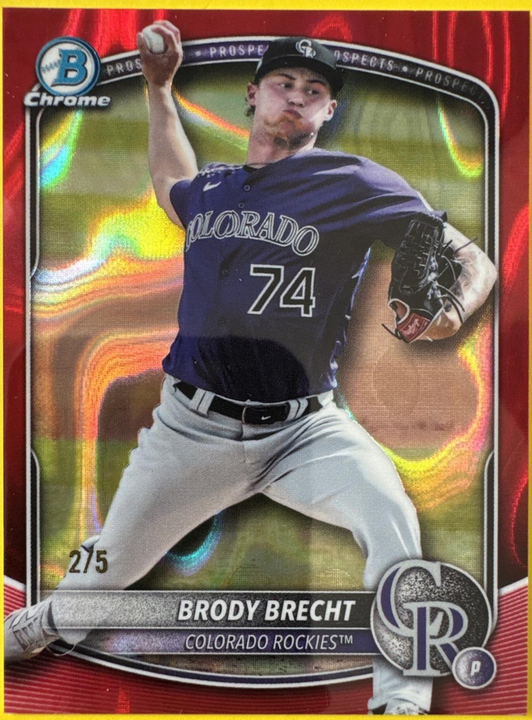 Brody Brecht [Red Geometric] #BDC-143