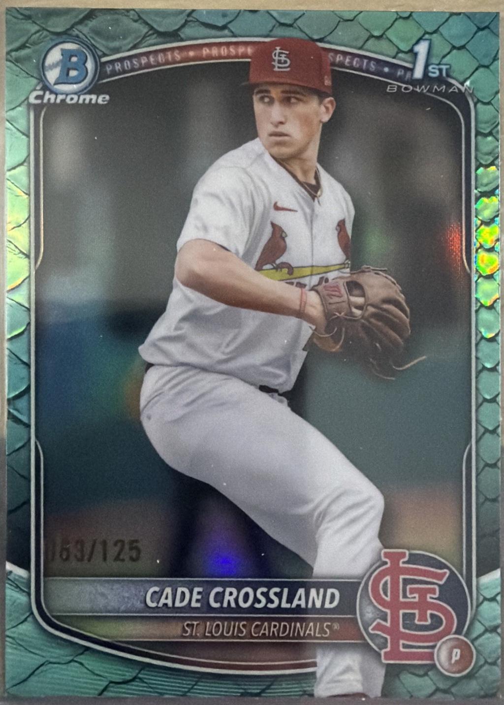Cade Crossland [Aqua Reptilian Refractor] #BDC-183