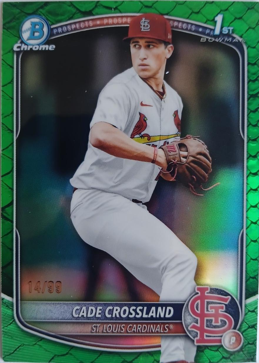 Cade Crossland [Green Reptilian Refractor] #BDC-183