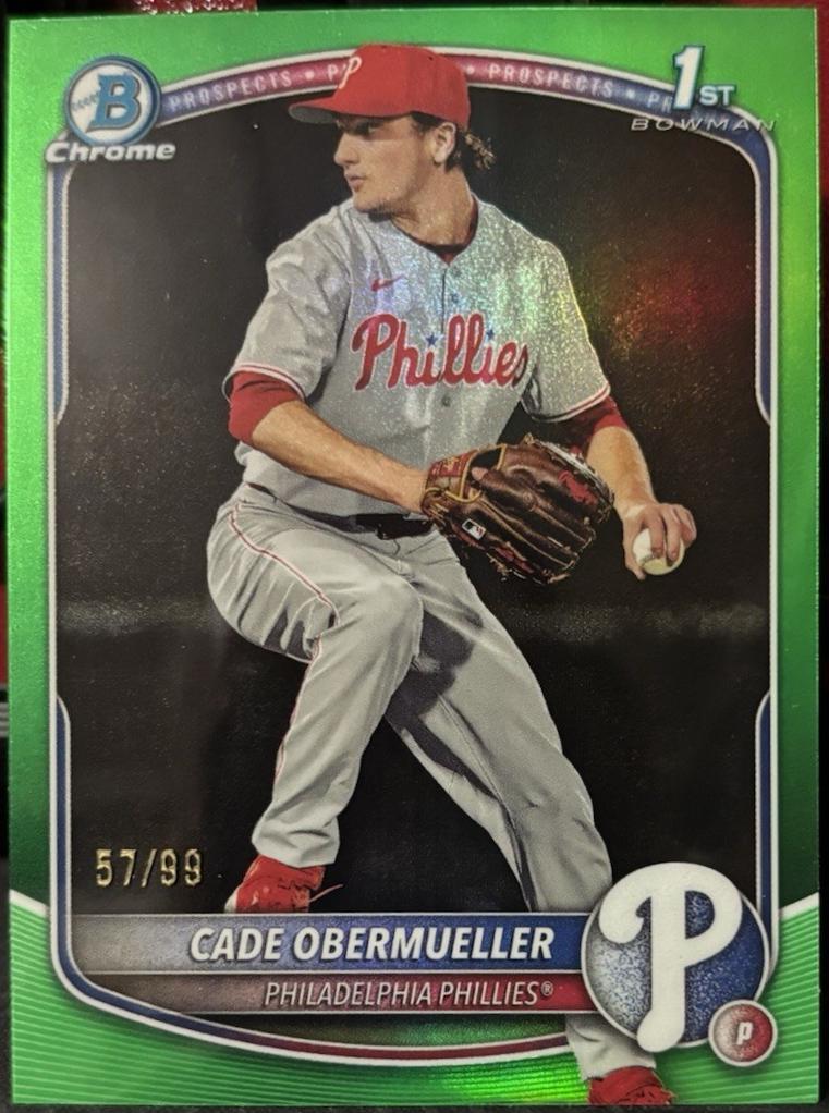 Cade Obermueller [Green Geometric] #BDC-80