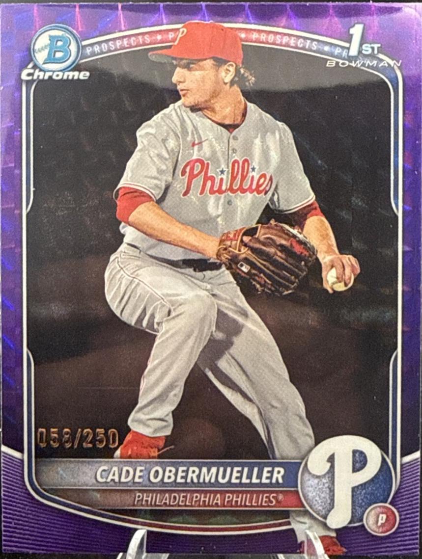 Cade Obermueller [Purple Geometric] #BDC-80