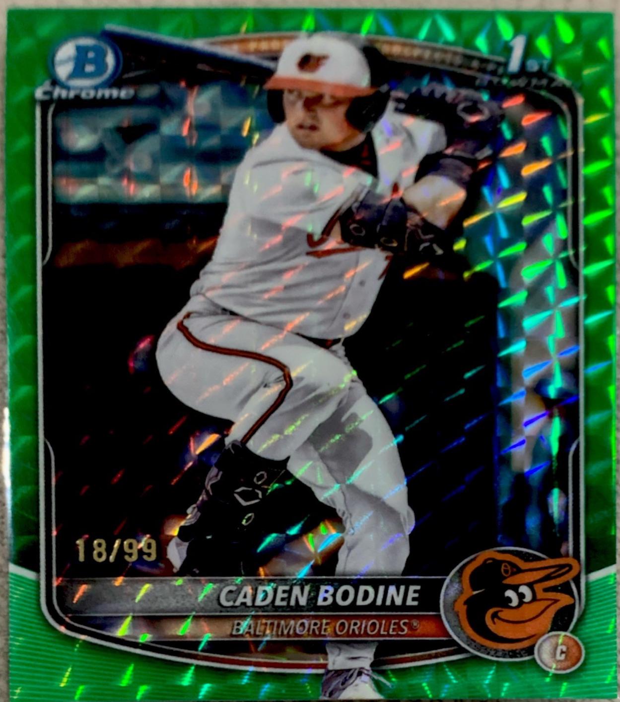 Caden Bodine [Green Geometric] #BDC-63