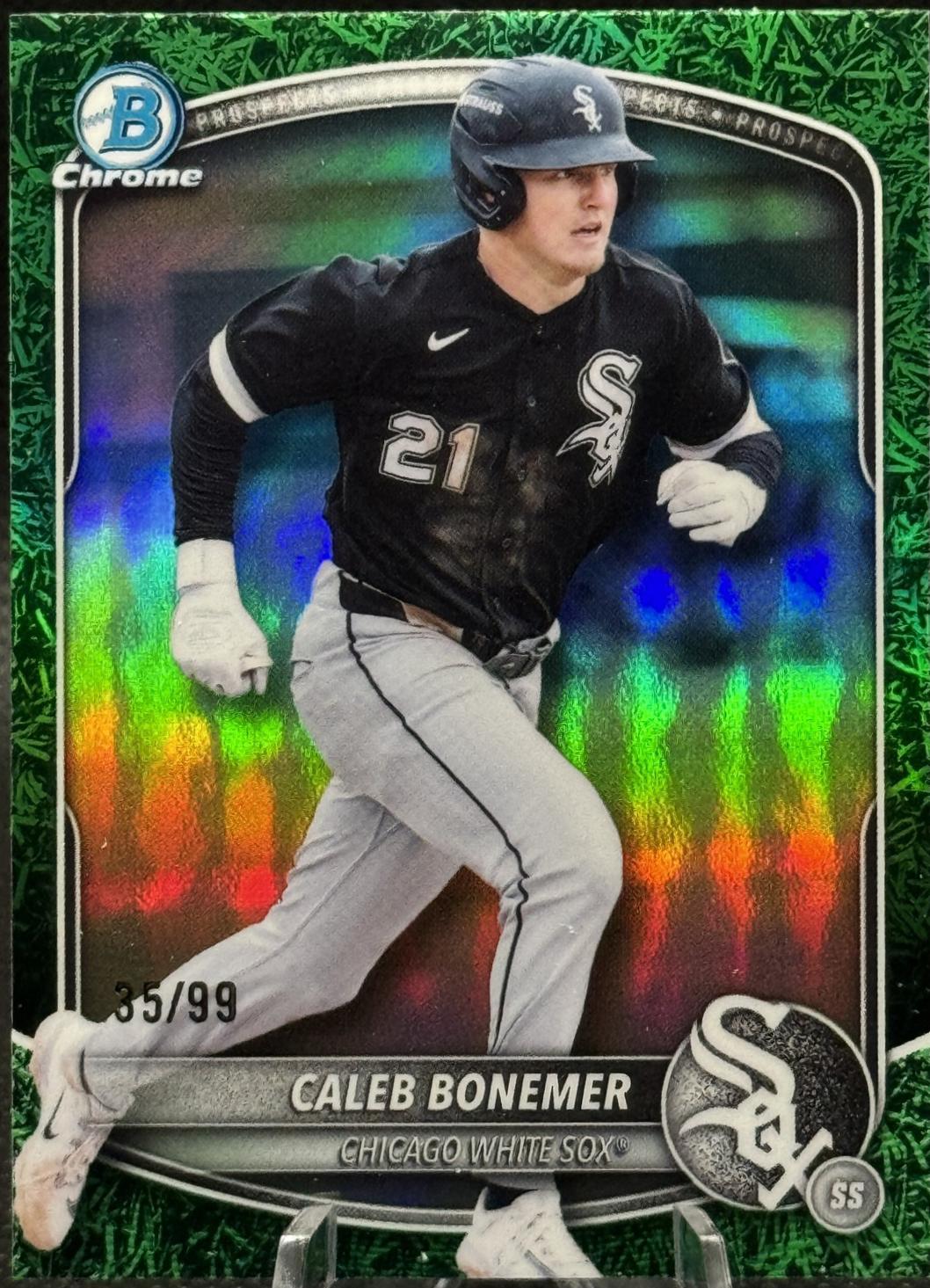 Caleb Bonemer [Green Grass Refractor] #BDC-184