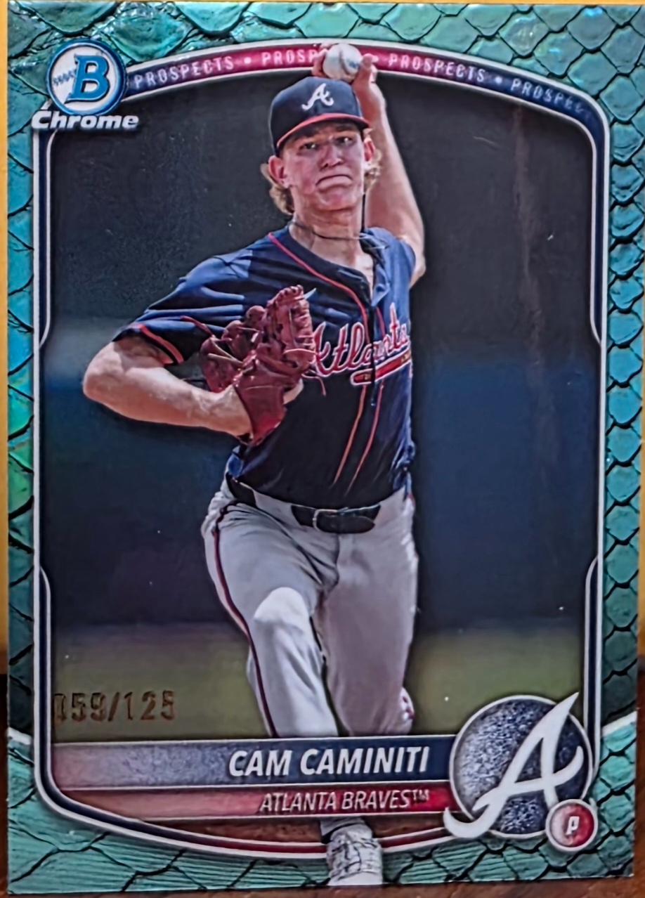 Cam Caminiti [Aqua Reptilian Refractor] #BDC-122