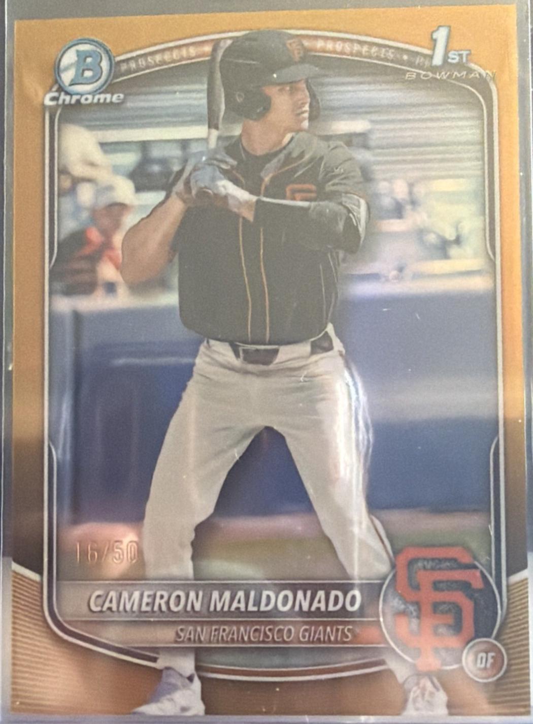 Cameron Maldonado [Gold Geometric] #BDC-99