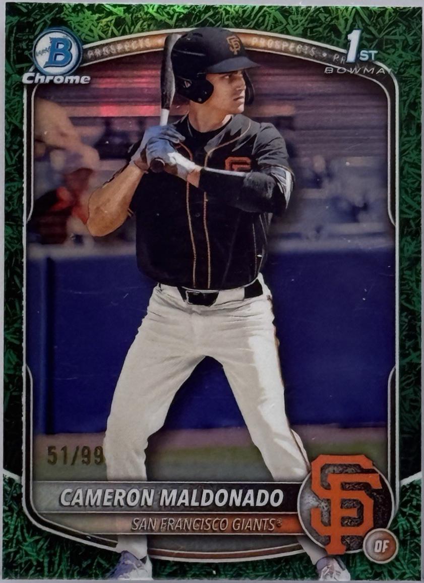 Cameron Maldonado [Green Grass Refractor] #BDC-99