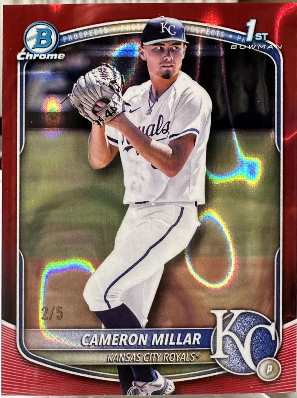 Cameron Millar [Red Lava Refractor] #BDC-176