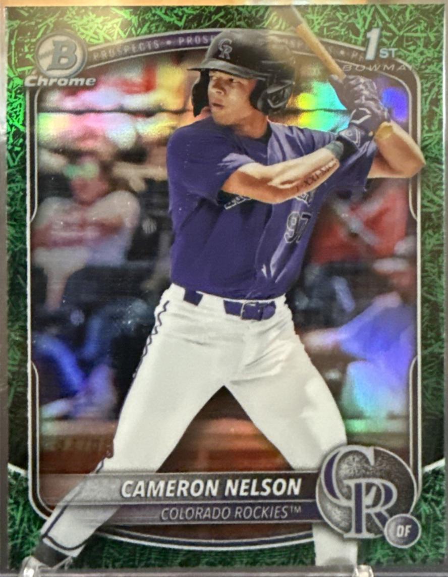 Cameron Nelson [Green Grass Refractor] #BDC-130