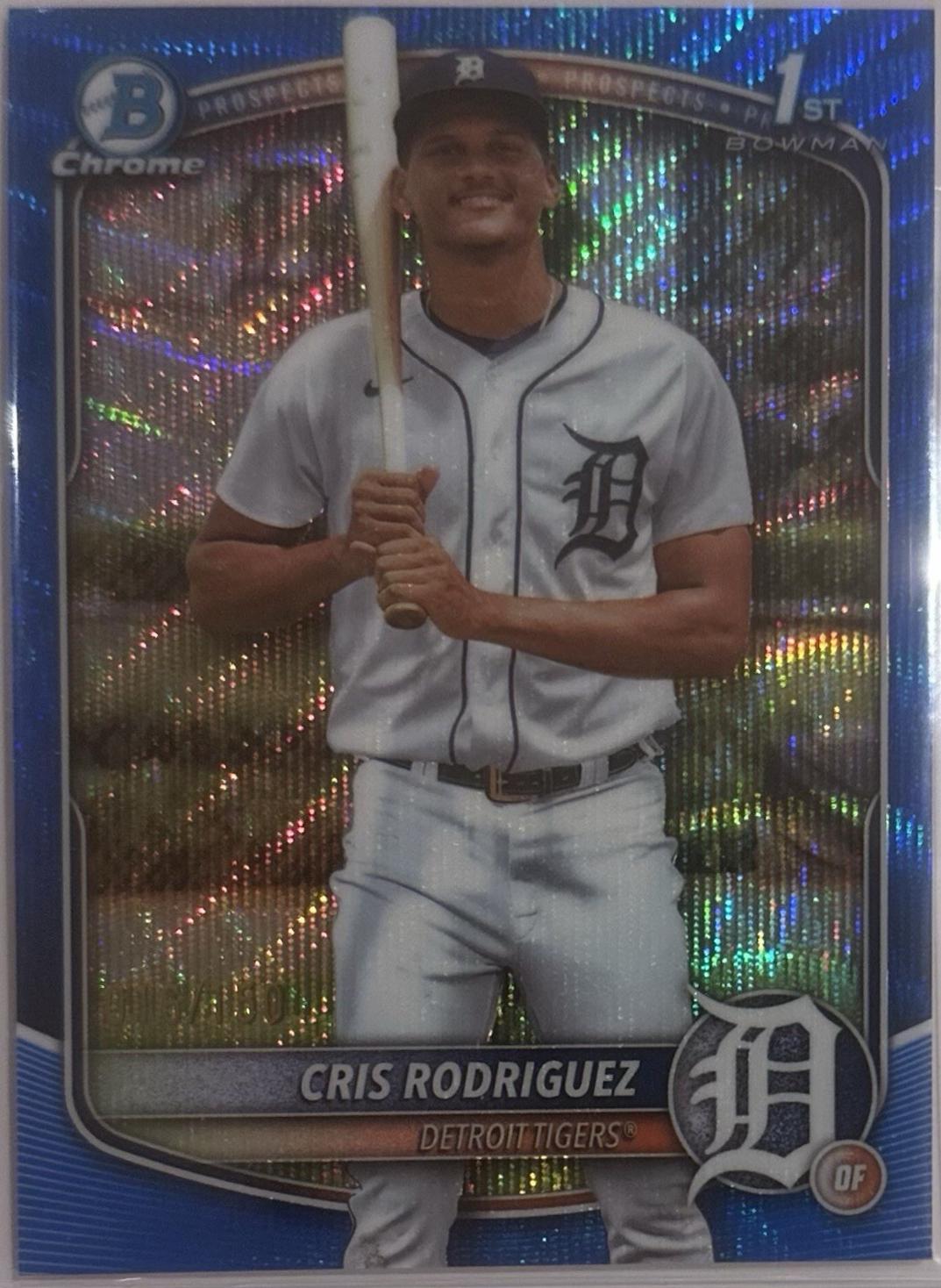 Cris Rodriguez [Blue Mega Refractor] #BCP-250