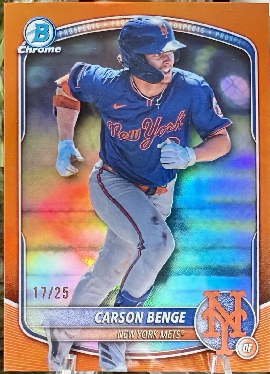 Carson Benge [Orange Refractor] #BDC-138