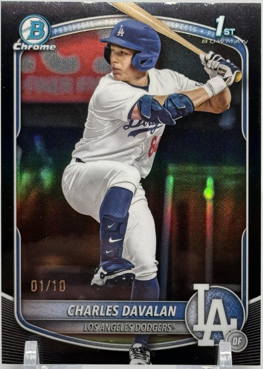Charles Davalan [Black Refractor] #BDC-96